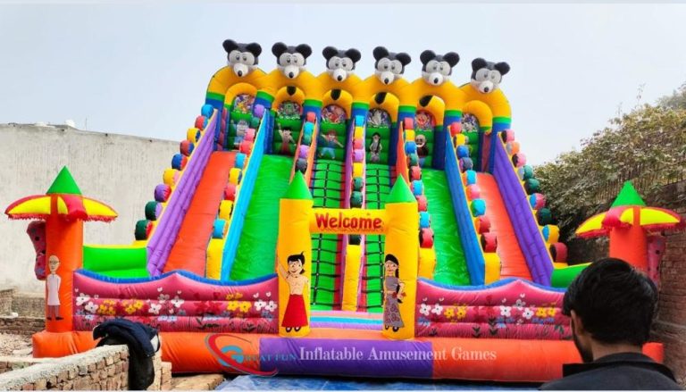 26x30-ft-Inflatable-Bouncy-Play-Area-Setup